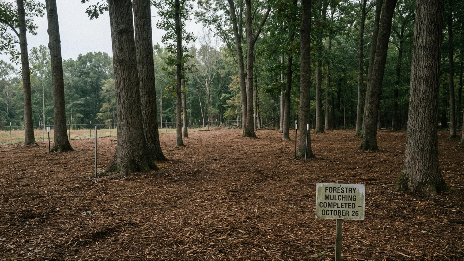 After: Forestry Mulching in New Jersey
