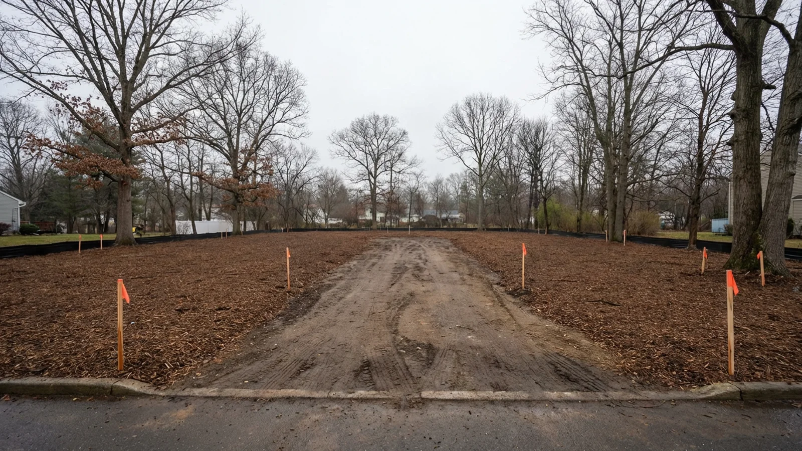 After: Land Clearing & Lot Prep in New Jersey