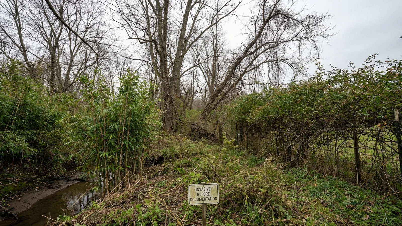 Before: Invasive Species Removal in New Jersey