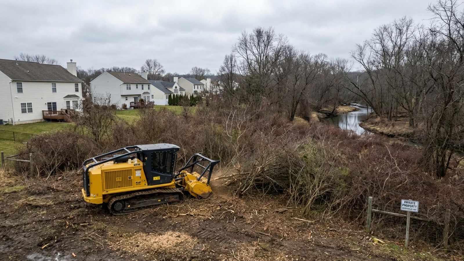 Forestry Mulching in Branchburg, New Jersey