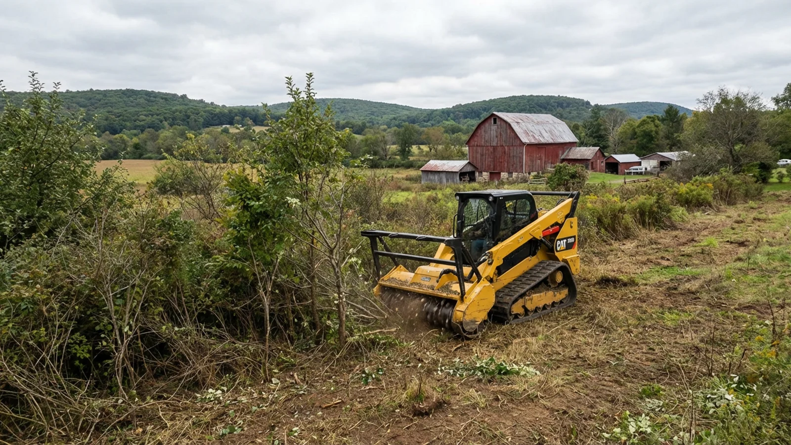 Forestry Mulching in Hackettstown, New Jersey