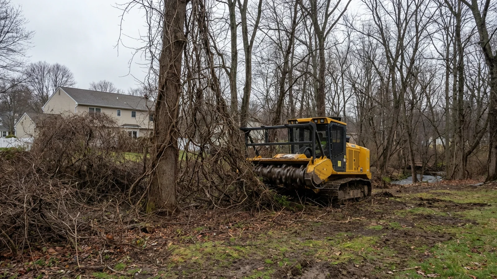 Forestry Mulching in Hillsborough, New Jersey