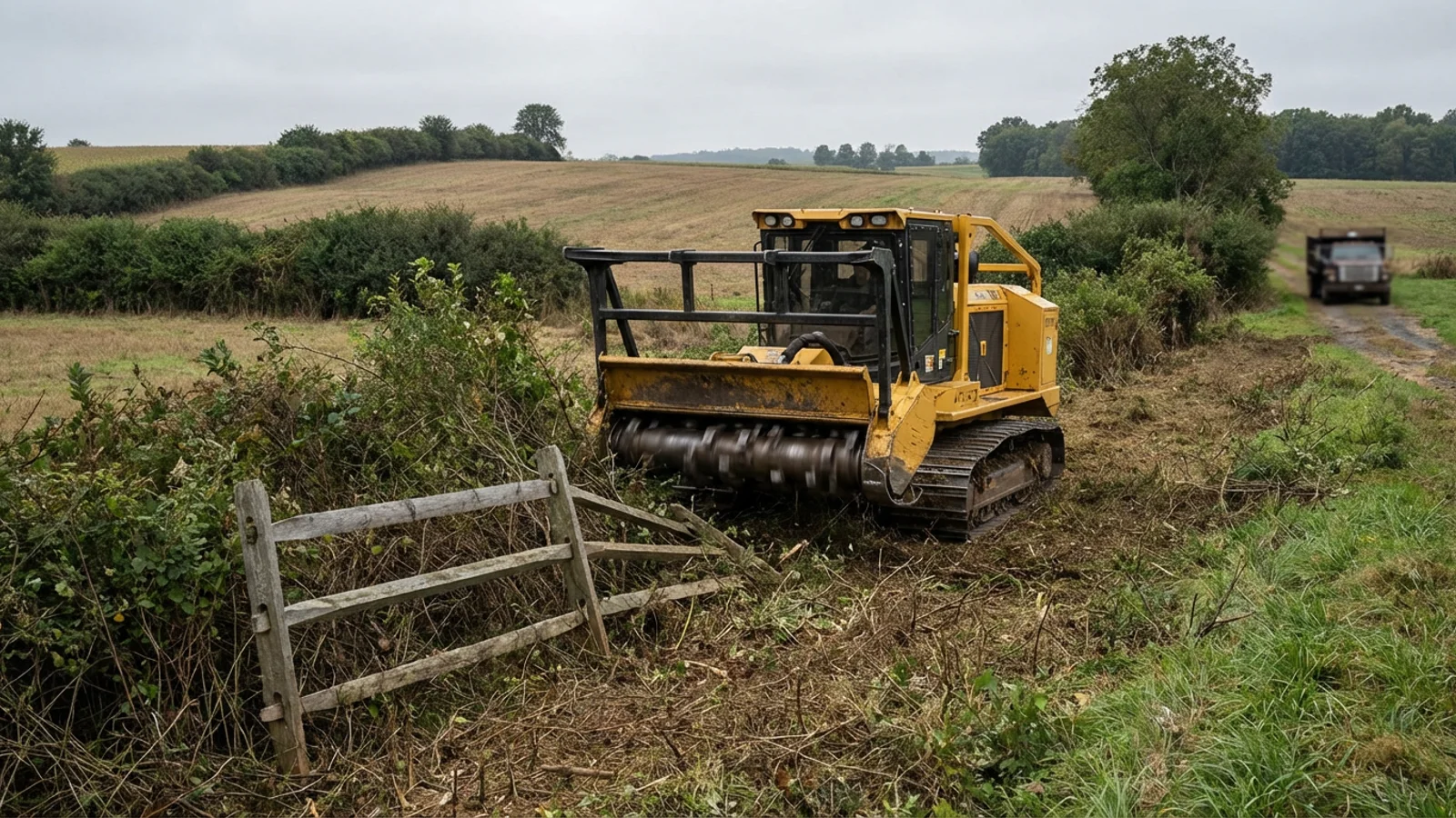 Forestry Mulching in Mansfield Township, New Jersey