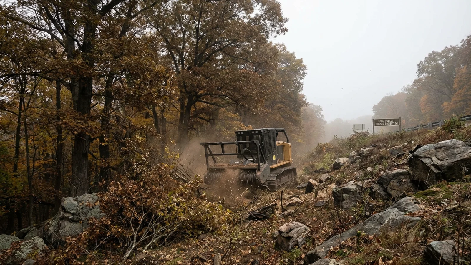 Forestry Mulching in Washington Township, Morris County, NJ