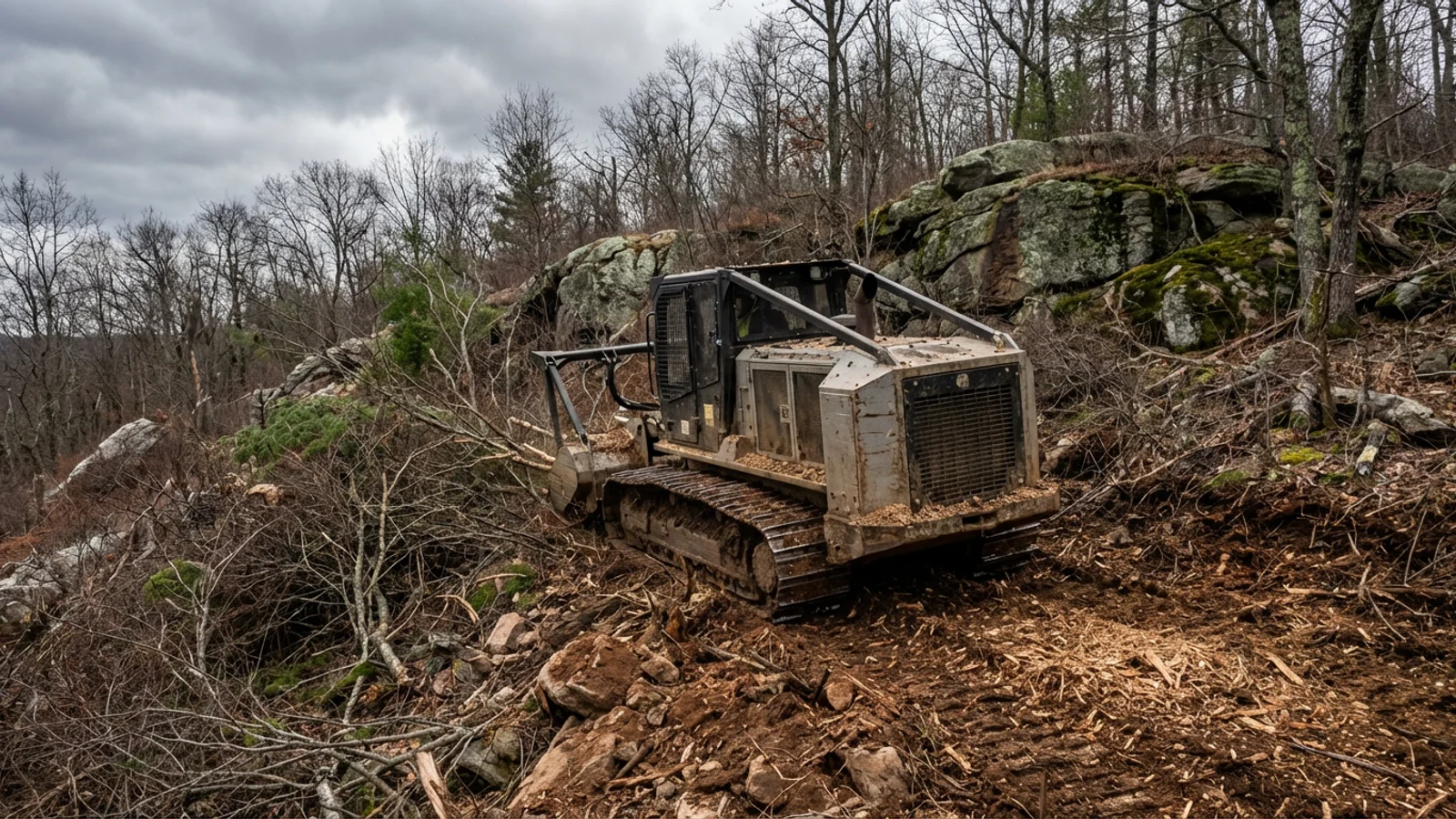 Hillside & Steep Terrain Clearing in New Jersey