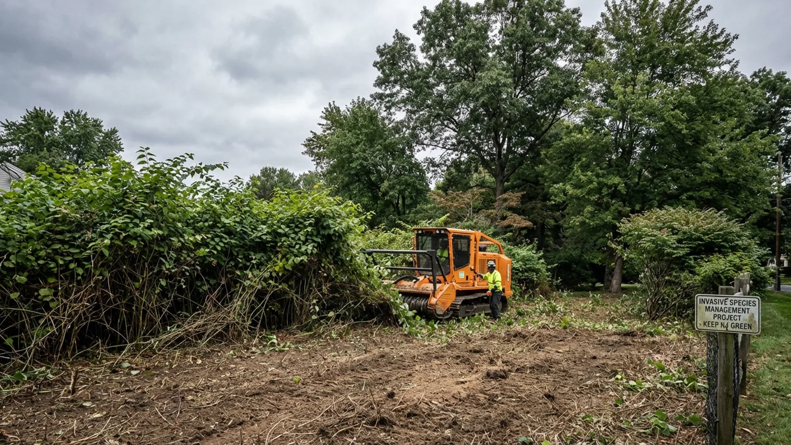 Invasive Species Removal in New Jersey