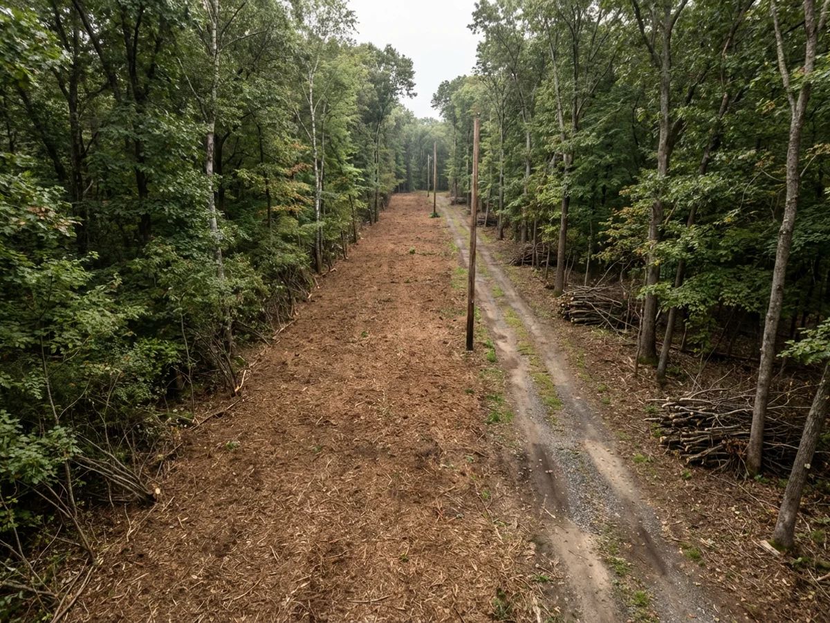 Right-of-way corridor clearing in New Jersey